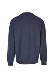 Cleptomanicx Strickpullover Cozy Crew blau/dunkelblau