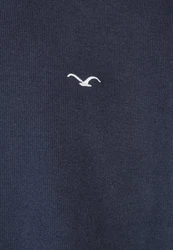 Cleptomanicx Strickpullover Cozy Crew blau/dunkelblau