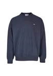 Cleptomanicx Strickpullover Cozy Crew blau/dunkelblau