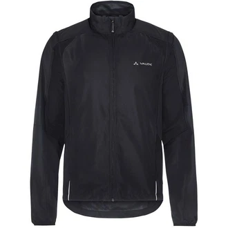 VAUDE Fahrradjacke Men's Dundee Classic ZO Jacket (1) Schwarz/Dunkelgrau/Dunkelblau