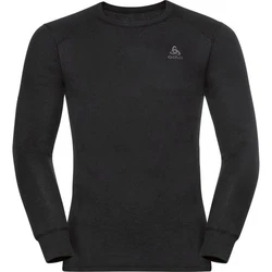 Odlo Longsleeve Active Warm Eco Baselayer Top Crew Neck schwarz