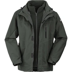 Maul Sport 3-in-1 Funktionsjacke Frstenfeld II Dunkelgrün/Khaki/Grün