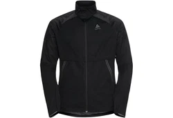 Odlo Laufjacke ZEROWEIGHT PRO WARM REFLECT Schwarz/Grau