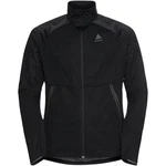 Odlo Laufjacke ZEROWEIGHT PRO WARM REFLECT Schwarz/Grau