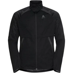 Odlo Laufjacke ZEROWEIGHT PRO WARM REFLECT Schwarz/Grau