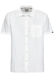 camel active Kurzarmhemd Shortsleeve Shirt Weiß/Creme