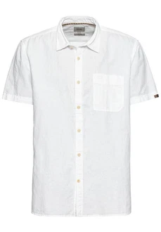 camel active Kurzarmhemd Shortsleeve Shirt Weiß/Creme camel active Kurzarmhemd Shortsleeve Shirt Weiß/Creme