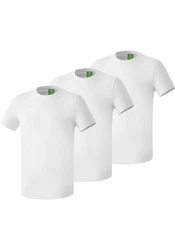 Erima T-Shirt 3er Pack Herren Grün/Weiß