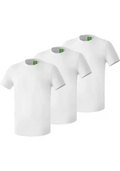 Erima T-Shirt 3er Pack Herren Grün/Weiß