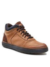Schnrschuhe MB-SPOD-14 Brown 1 Schnrboots