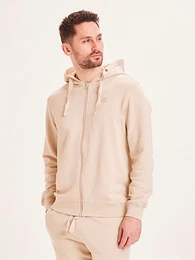 Sweatjacke Zip hood basic badge sweat