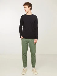 recolution Chinohose Jogg Chino MUSA Dunkelgrün/Khaki/Grün