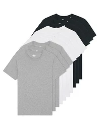 glore T-Shirt Lukii (10er-Pack) Grau/Hellgrau/Dunkelgrau