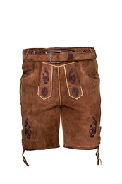 Steigenhfer Manufaktur Trachtenlederhose ANTIK GOAT aus echtem Ziegenleder in antik Optik