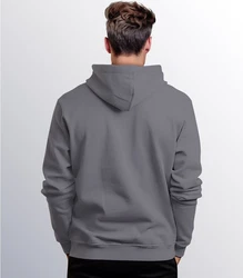 Neverless Herren Sweatjacke Welle Logo Print Hellgrau/Grau/Dunkelgrau