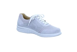 Ganter Schnürschuh Kurt Hellblau/Blau/Grau