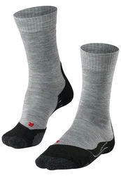 FALKE Sportsocken Tk2 Rot/Silber/Grau/Dunkelgrau