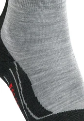FALKE Sportsocken Tk2 Rot/Silber/Grau/Dunkelgrau