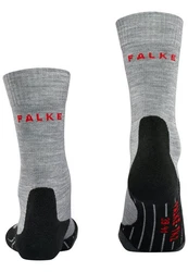 FALKE Sportsocken Tk2 Rot/Silber/Grau/Dunkelgrau