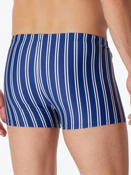 Schiesser Badehose Classic Swim Bade-Shorts Speedo Blau/Dunkelblau