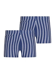 Schiesser Badehose Classic Swim Dunkelblau/Blau