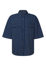 Streifenhemd STRIPE SHIRT Kurzarmhemd