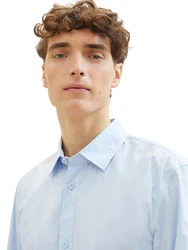 TOM TAILOR Langarmhemd mit Knopfleiste 