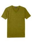 OLYMP T-Shirt Wirk Casual Dunkelgrün/Neonfarben/Grün/Gelb
