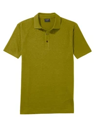 Poloshirt Casual aus Leinenmischung