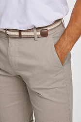 LINDBERGH Chinoshorts mit Gürtel Khaki/Beige