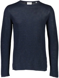 Strickpullover mit Leinen