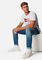 Mavi Tapered-fit Jeans CHRIS Eng zulaufende Jeans Weiß/Blau/Grün/Hellblau