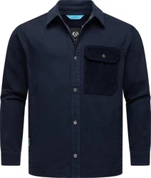 Ragwear Outdoorhemd Garwend Dunkelblau/Blau/Hellblau