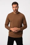JP1880 T-Shirt Langarmshirt Basic Braun/Khaki/Dunkelbraun JP1880 T-Shirt Langarmshirt Basic Braun/Khaki/Dunkelbraun