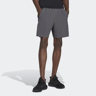 adidas Performance TRAIN ESSENTIALS WOVEN TRAINING SHORTS Dunkelgrau/Hellgrau/Grau