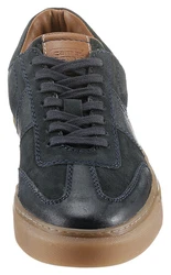 camel active Sneaker im Retro Look Dunkelblau/Blau/Dunkelgrün/Hellblau
