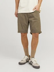 Jack & Jones Shorts JPSTRICK ORIGINAL SHORT Khaki/Beige/Braun