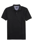 OLYMP Poloshirt Schwarz/Dunkelblau