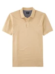 OLYMP Poloshirt Braun/Khaki/Orange/Beige/Gold/Gelb