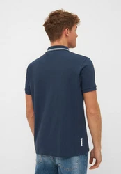 Bench. Poloshirt GRUFF Dunkelblau/Hellblau/Blau