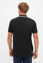 Bench. Poloshirt GRUFF Schwarz/Weiß/Dunkelblau