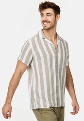 Indicode Hemd INBravida Beige/Braun/Khaki