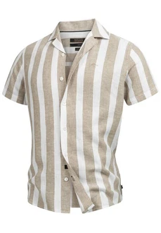 Indicode Hemd INBravida Beige/Braun/Khaki Indicode Hemd INBravida Beige/Braun/Khaki