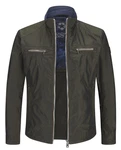 Milestone Funktionsjacke MSCapo Dunkelgrün/Khaki