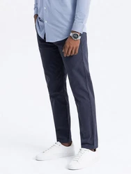 OMBRE Herren Chinohose Slim Blau/Hellblau/Dunkelblau