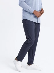 OMBRE Herren Chinohose Slim Blau/Hellblau/Dunkelblau