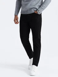 OMBRE Herren Chinohose Slim black