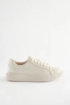 Next Kompakte Sneaker Beige/Weiß/Khaki/Braun/Creme