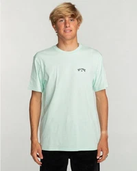Billabong T-Shirt Arch Wave Grün/Hellgrün/Hellblau