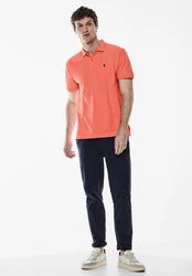 STREET ONE MEN Poloshirt Orange
